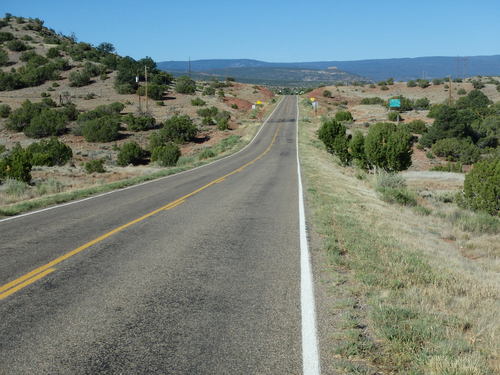 GDMBR: South on NM-96.